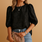 Women’s floral print blouse named Sophia with a flattering fit and elegant style, ideal for both casual wear and formal occasions.