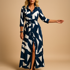 Long summer dress for women named Isla, featuring a loose fit and breathable fabric, available in multiple colors, perfect for casual or chic occasions.