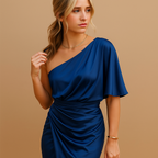 Timeless elegant dress for women named Clara, with a slim flattering fit and minimalist design, perfect for work, evenings, or formal occasions.